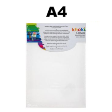 A4 Wood Mounted Artist Paint Canvas  
